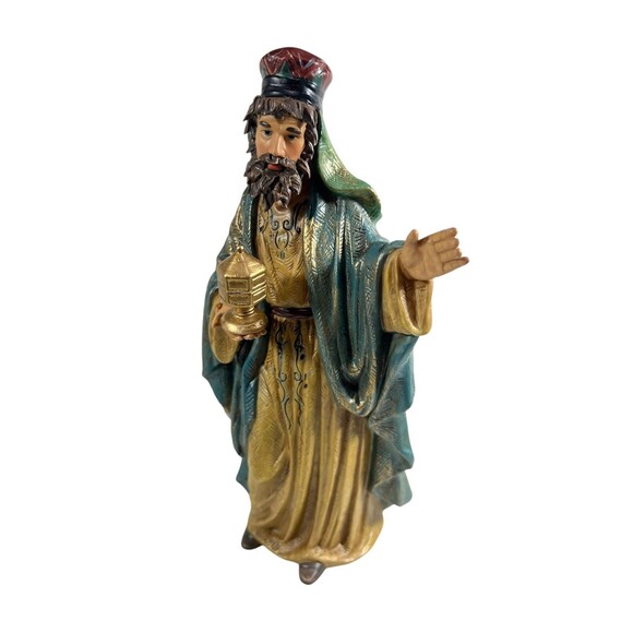 Vintage 1990s O'well Grandeur Noel Nativity King Wise Man Replacement Piece - Picture 10 of 14